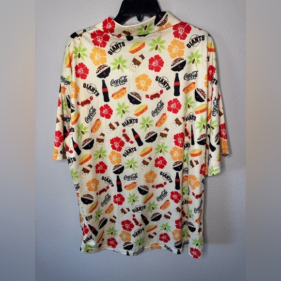 San Francisco Giants Hawaiian Foodie Shirt - Picture 3 of 5
